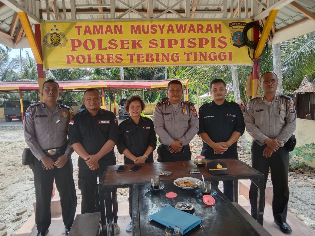 Polsek Sipispis Jalin Sinergitas Dengan Panwaslu Kecamatan Sipispis