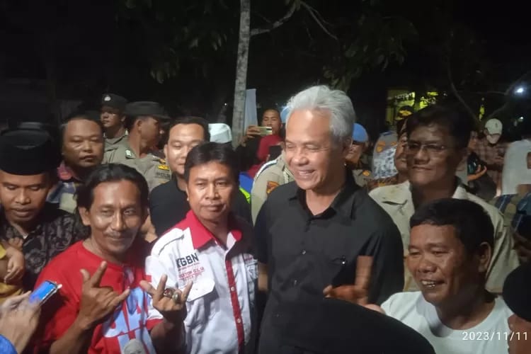 Capres Ganjar Pranowo Disambut KGBN Batubara Dengan Meriah