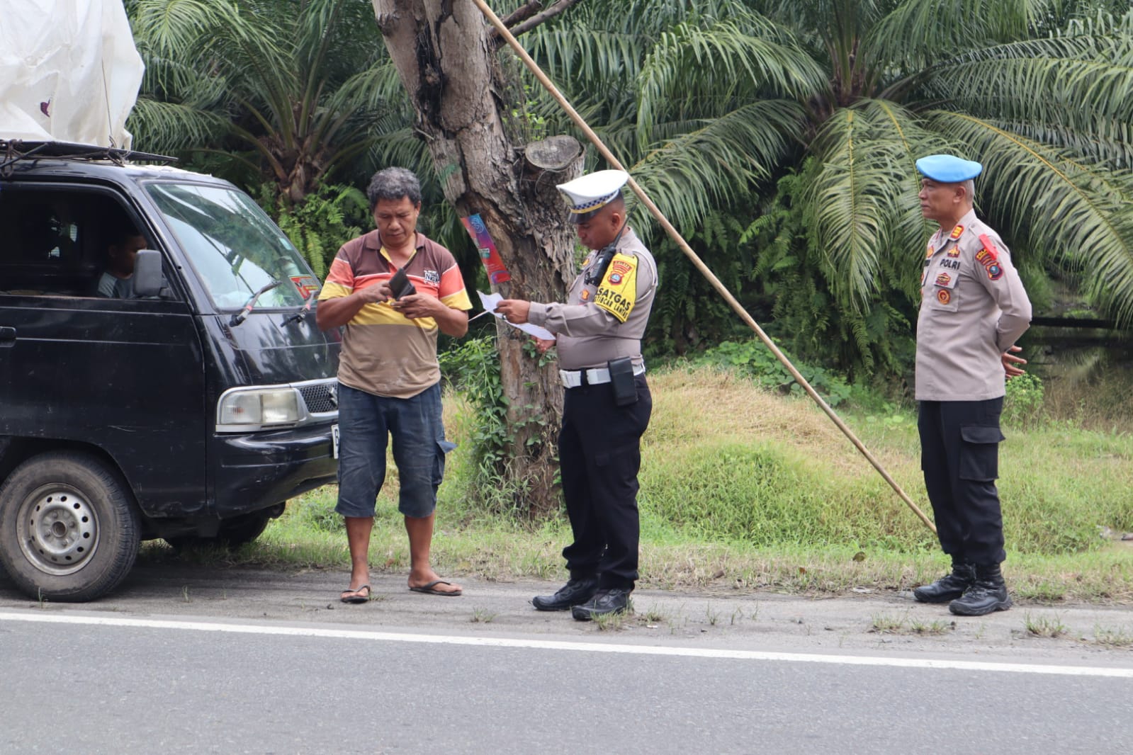 Polres Sergai Patroli Dan Razia Tertib Berlalulintas Jelang Pemilu 2024