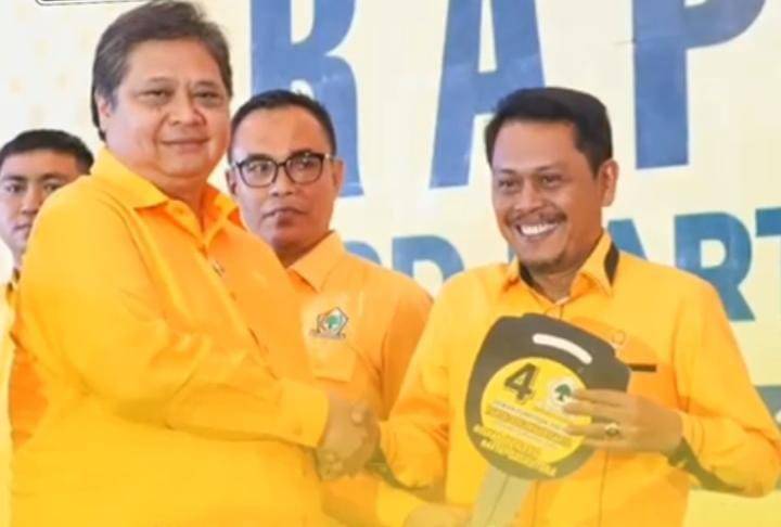 DPP Golkar Perintahkan Basyaruddin Nasution Jadi Balon Wali Kota Tebingtinggi