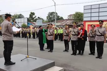 Kapolresta Deli Serdang Pimpin Sertijab Kasat Res Narkoba