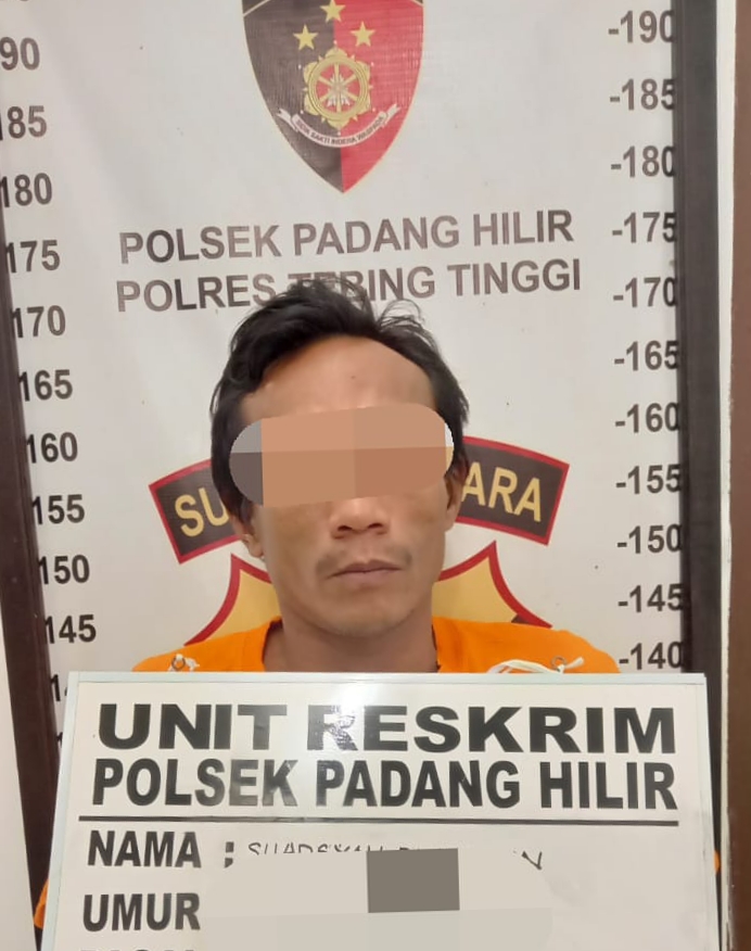 Polres Tebing Tinggi Tangkap Pencuri Pintu Pagar Rumah