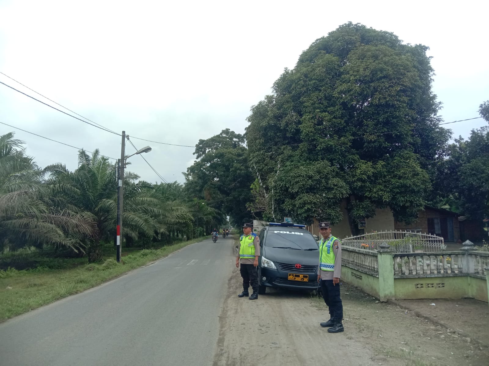 Polsek Tebing Tinggi Gelar Patroli Rutin Di Daerah Rawan