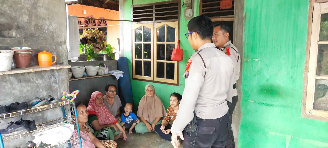 Sat Binmas Polres Tebing Tinggi Edukasi dan Sosialisasi Pemilu Serentak