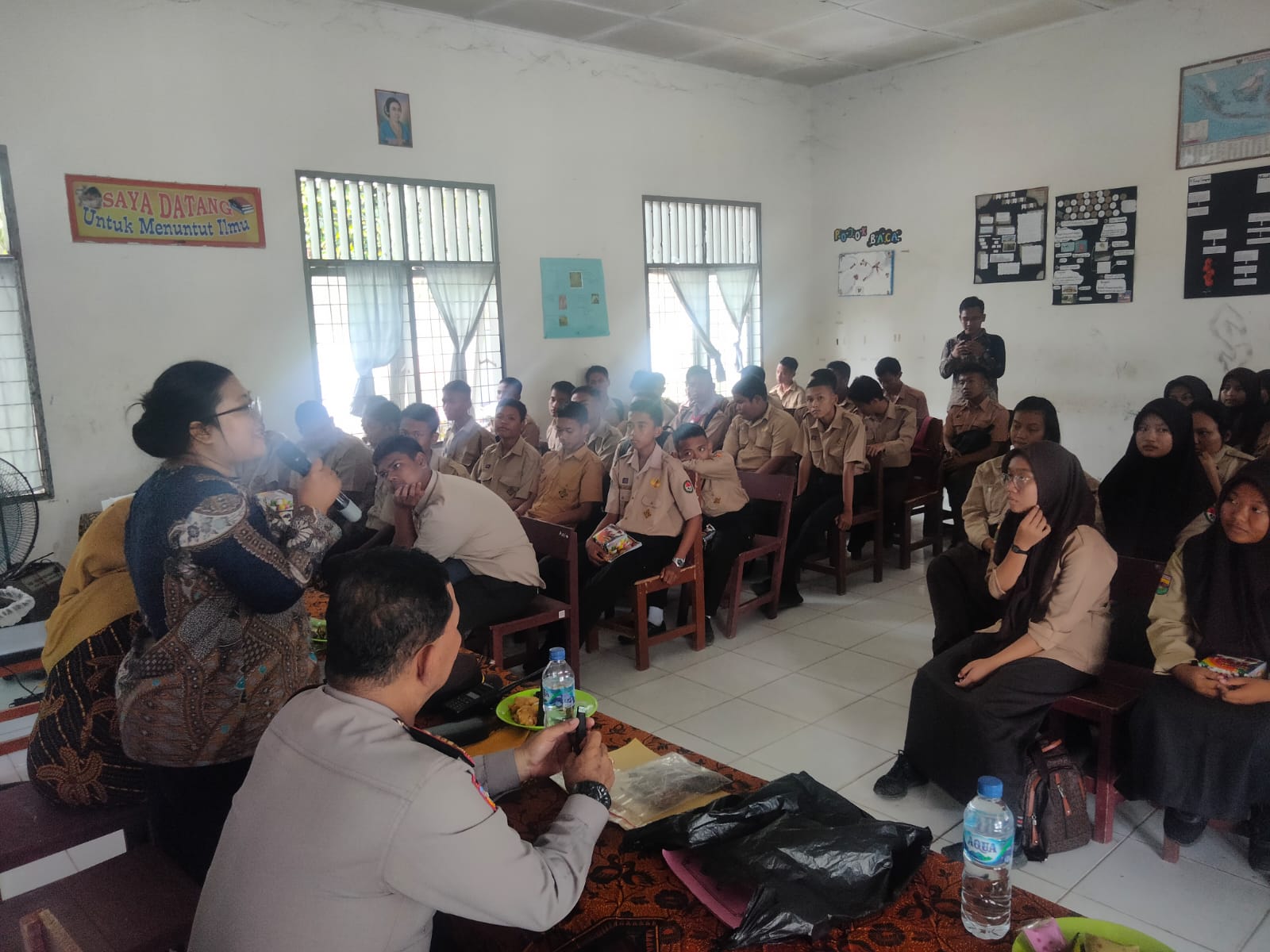 Cegah Penyalahgunaan Narkoba, Sat Binmas Polres Tebing Tinggi Laksanakan FGD