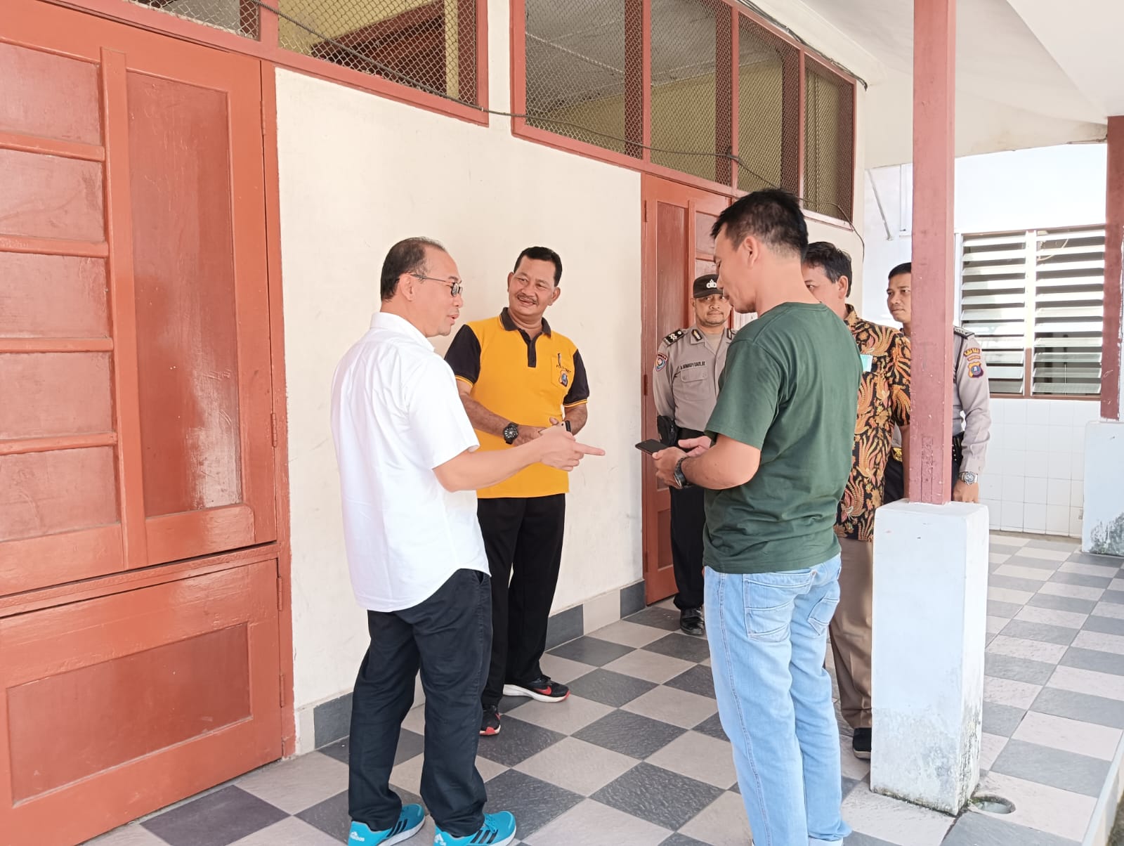 Polres Tebing Tinggi Silaturahmi Dan Cooling System Kepada Tokoh Agama