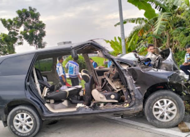 Lakalantas Maut Di Tol Deli Serdang Telan Korban Jiwa