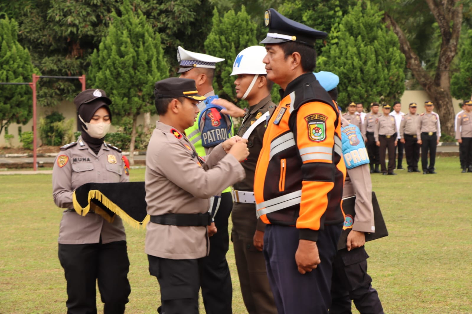 Polres Sergai Apel Gelar Pasukan Ops Lilin Toba 2023