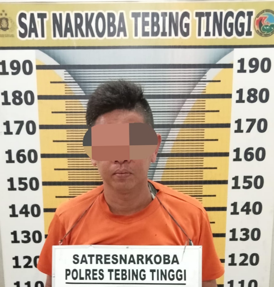 Satnarkoba Polres Tebing Tinggi Ciduk Pemain Sabu