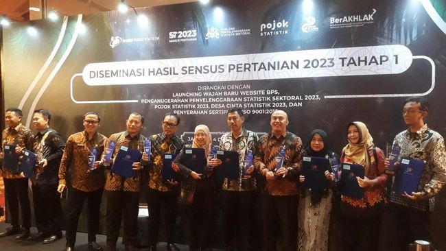 Pemkab Garut, Raih Penghargaan Anindhita Wistara Data 2023 dari BPS