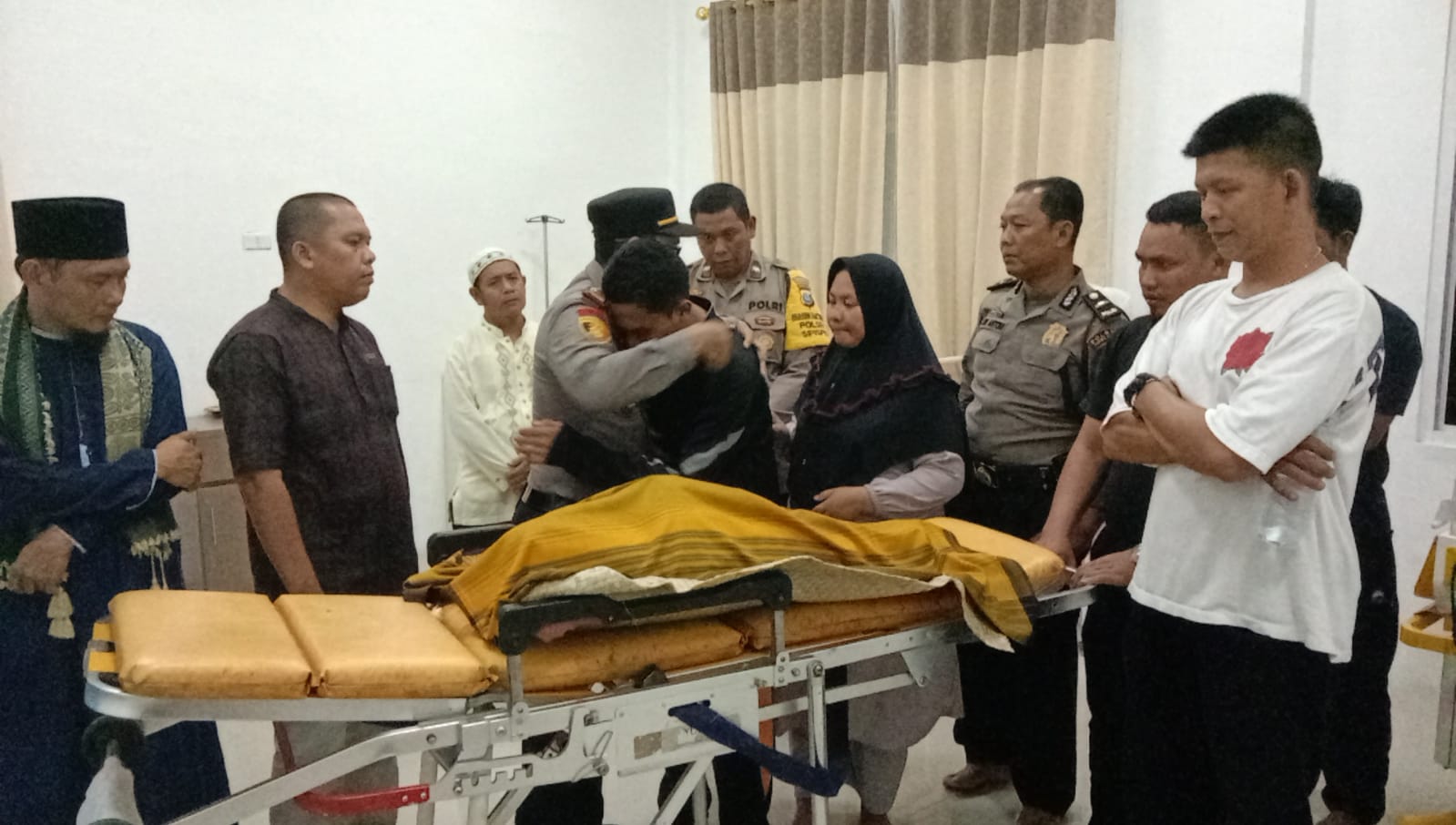 Polsek Sipispis Temukan Bocah Hanyut Di Sungai Bah Bolon