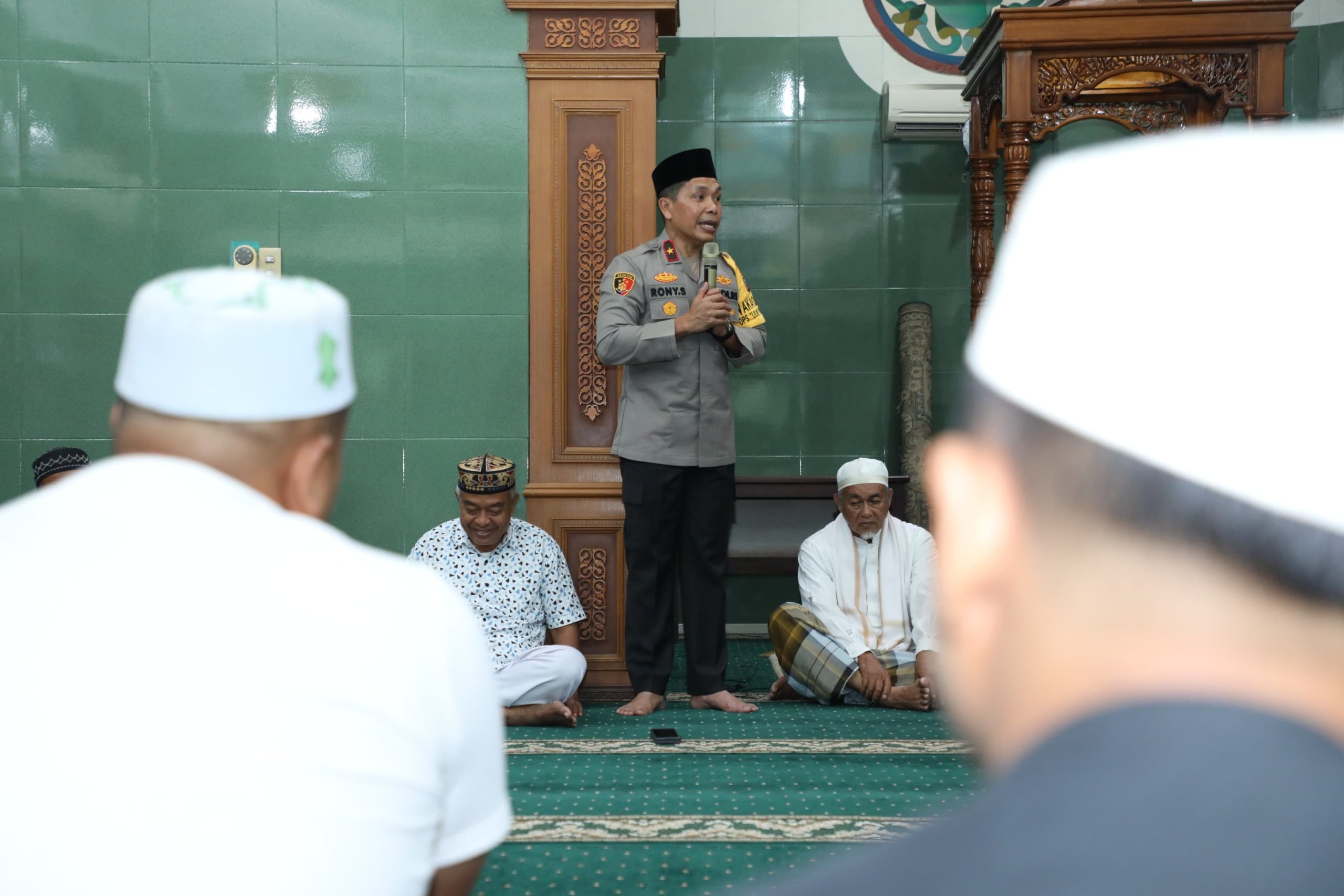 Safari Subuh, Wakapolda Sumut Ajak Masyarakat Merajut Silaturahim Jaga Kamtibmas