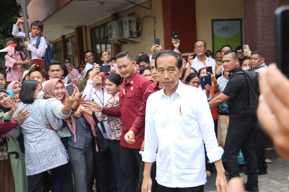 Polres Tebing Tinggi Pengamanan Kunker Presiden RI Ir. Joko Widodo