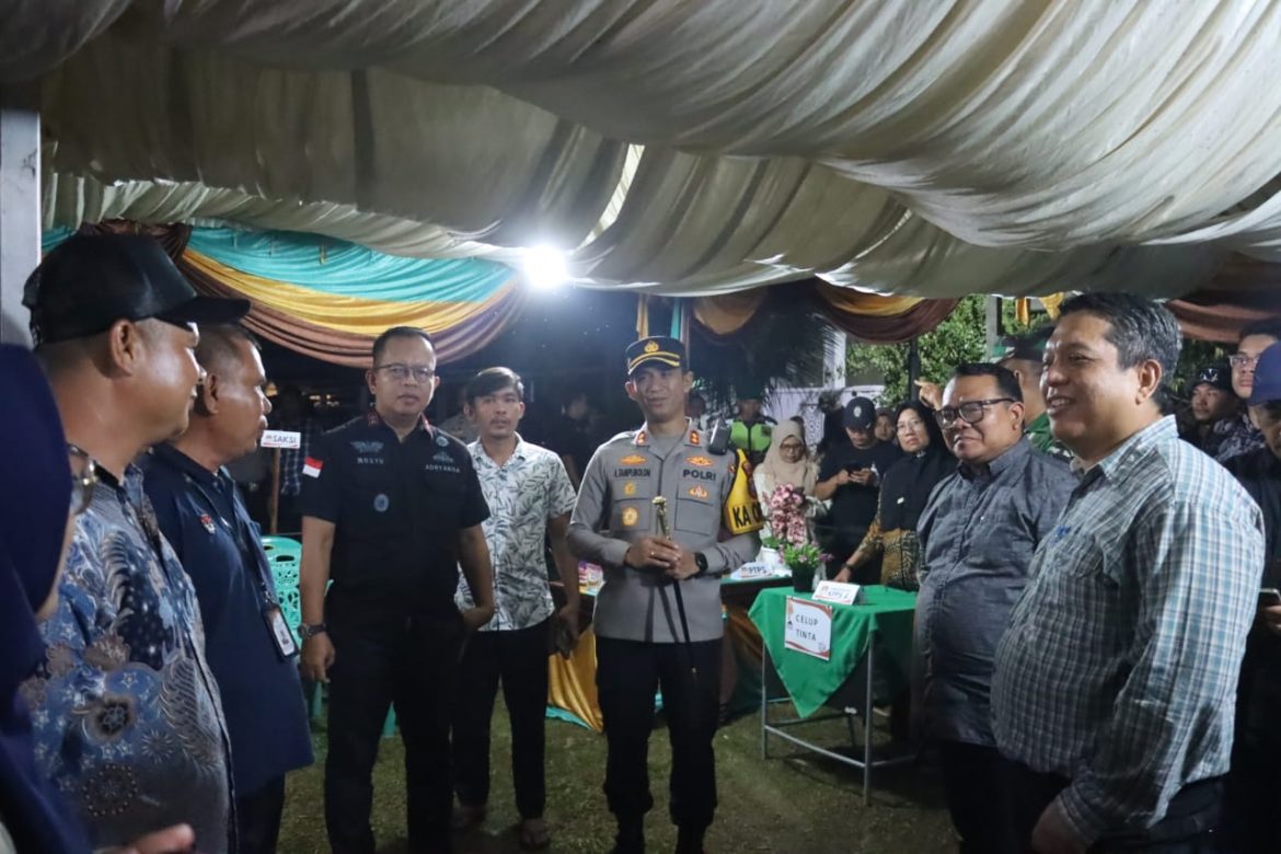 Kapolres Tebing Tinggi Bersama Forkopimda Pastikan Kesiapan Petugas KPPS