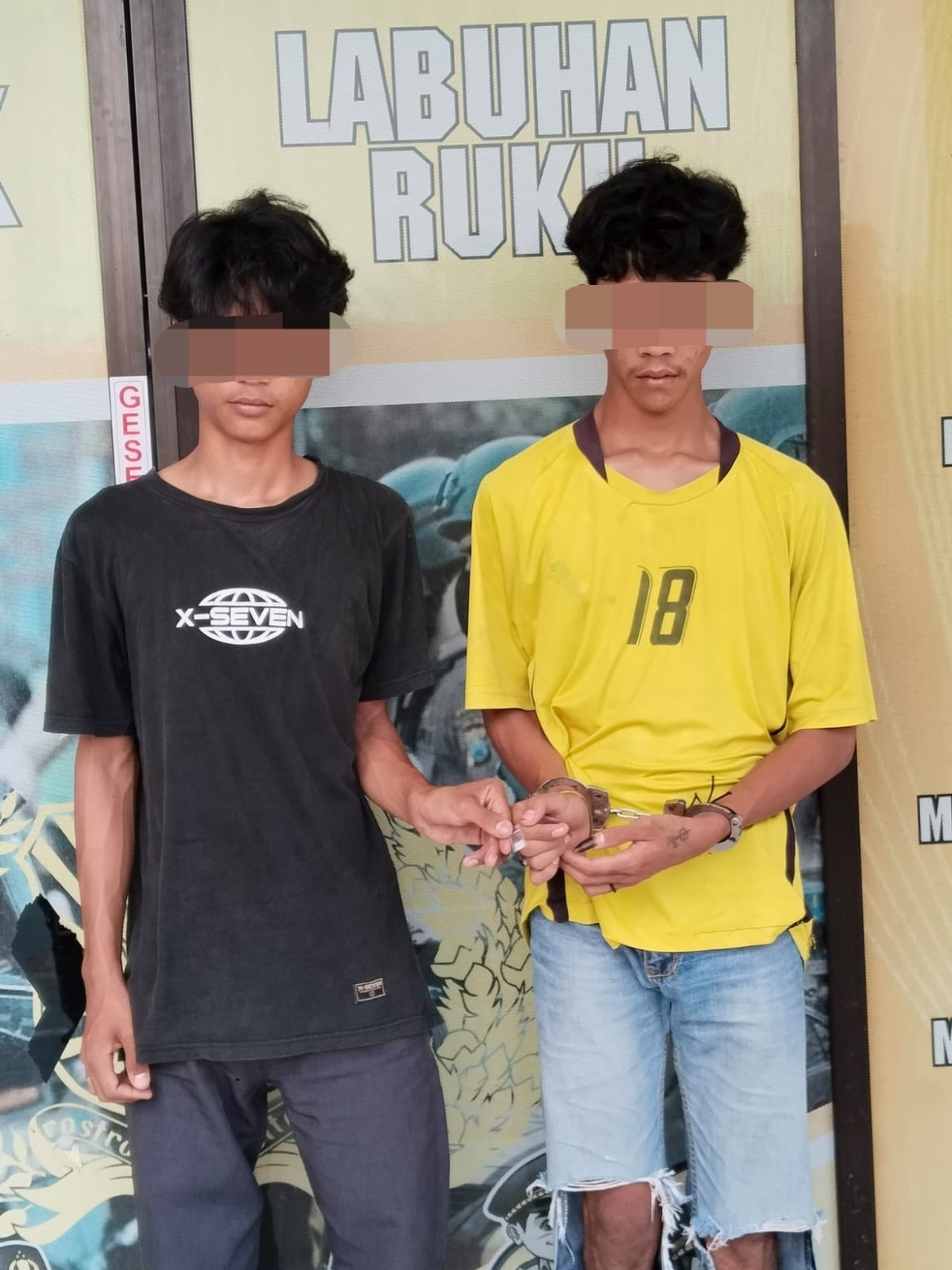 Unit Reskrim Polsek Labuhan Batu Ringkus 2 Pemain Sabu