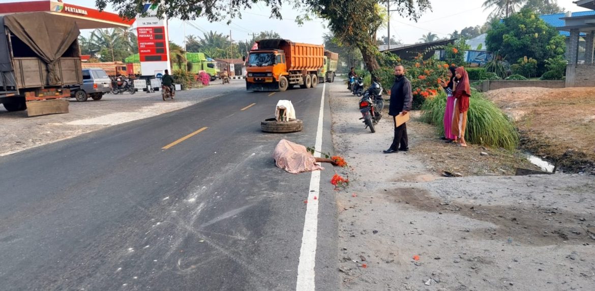 Satlantas Polres Sergai Tangani Lakalantas Di Jalinsum Medan – Tebing Tinggi