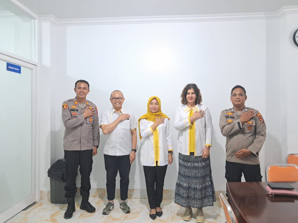 Kapolsek Indrapura AKP Jonni H. Damanik, S.H, M.H Jalin Koordinasi Dengan R.S.U. Bidadari Batu Bara