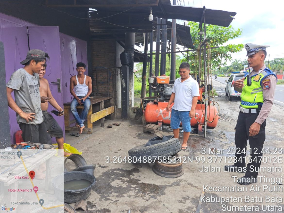 Satlantas Polres Batu Bara Cooling System Pasca Pemilu 2024