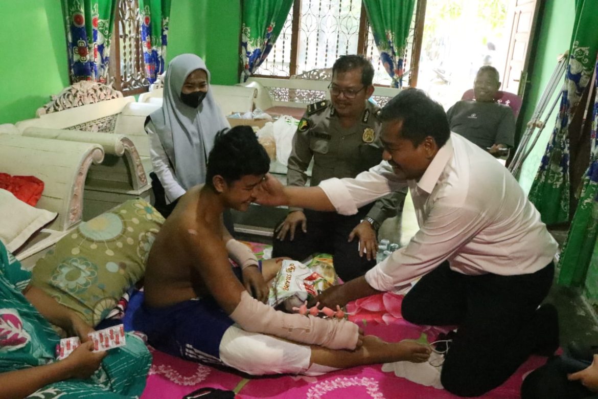 Polres Sergai Berikan Trauma Healing Korban Curas