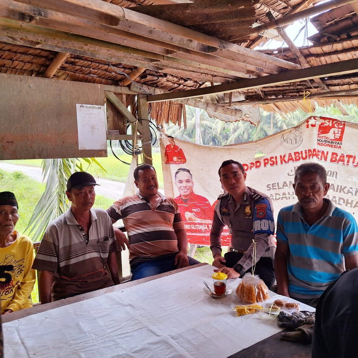 Polsek Lima Puluh Sampaikan Himbauan Kamtibmas Bulan Suci Ramadhan