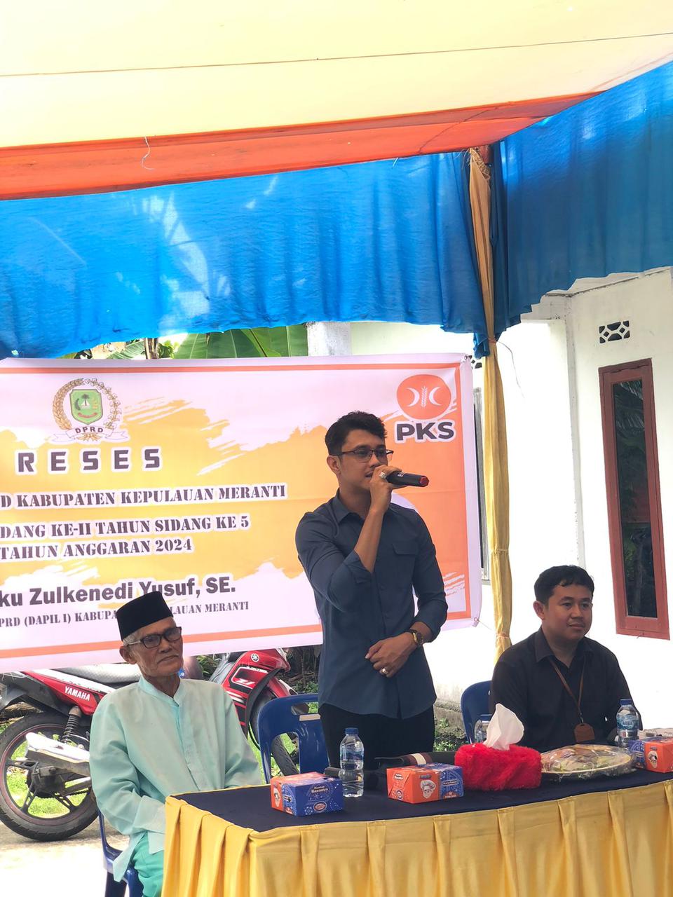 Tengku Zulkenedi Yusuf Lakukan Reses Ke 5 Tahun 2024 Di Banglas