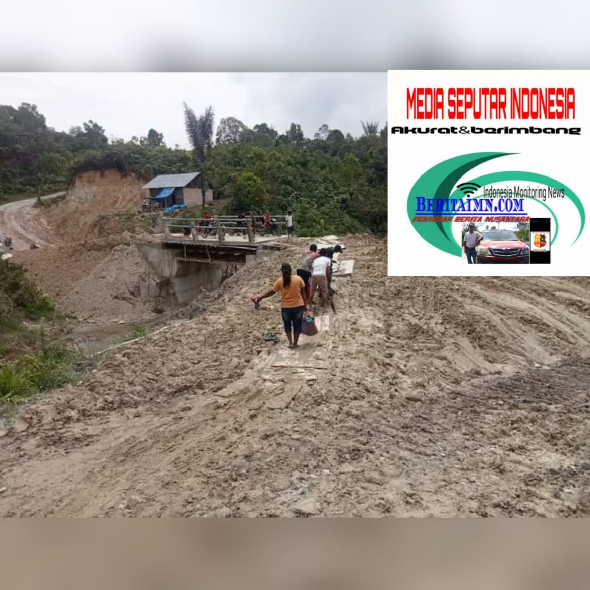 Pembangunan Jembatan Di Desa Janji Nagodang Diduga Asal Jadi