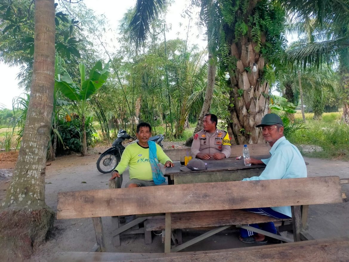 Polsek Medang Deras Himbau Kamtibmas Di Desa Pakam Raya