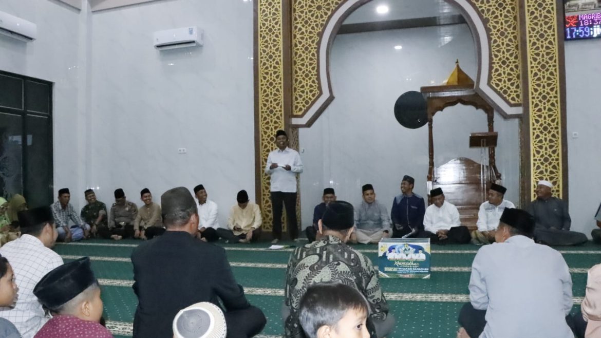 Kapolres AKBP Oxy Yudha Pratesta, S.Ik Hadiri Safari Ramadhan 1445 H Kabupaten Sergai