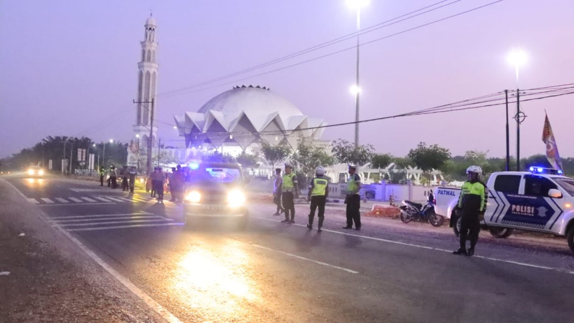 Polres Sergai Gelar Patroli Asmara Subuh