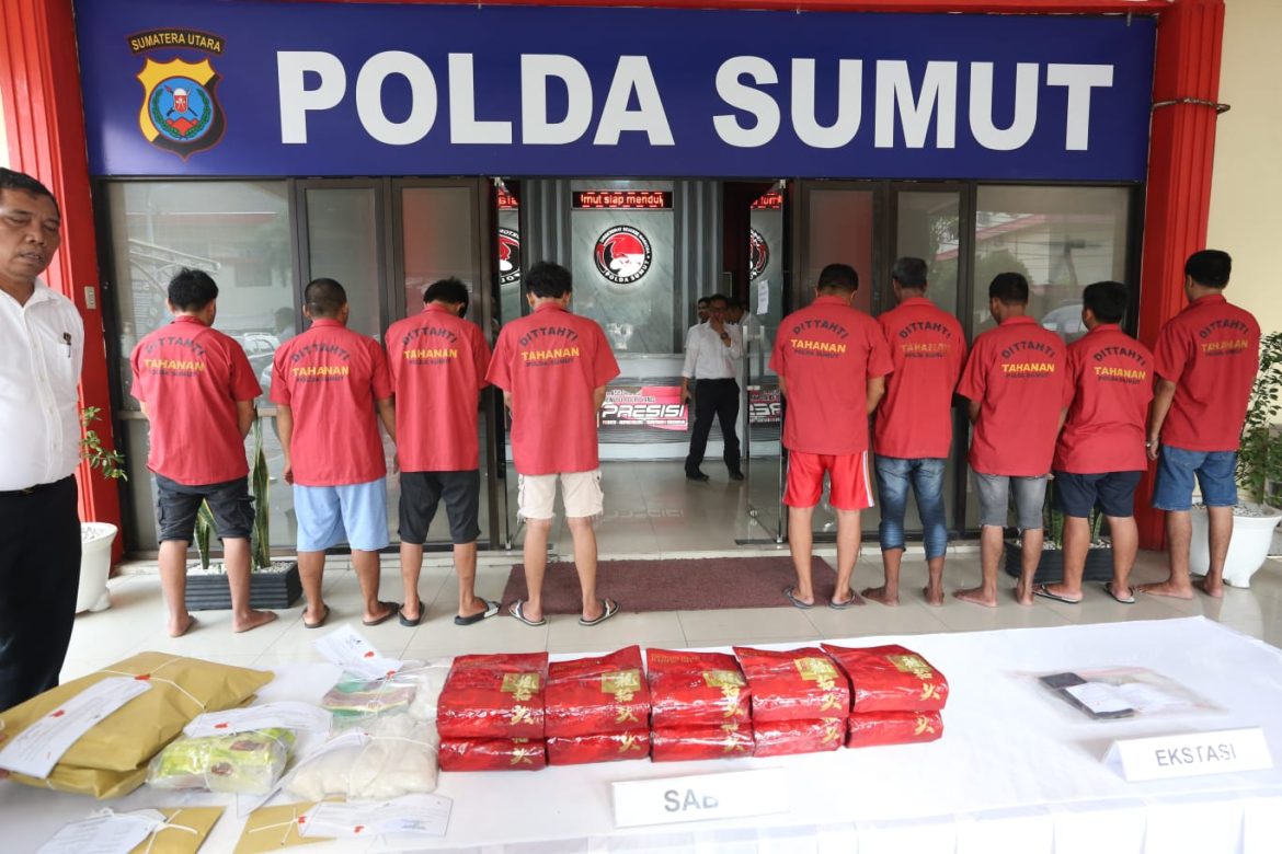 Polda Sumut Tangkap 3.860 Orang Terlibat Narkoba