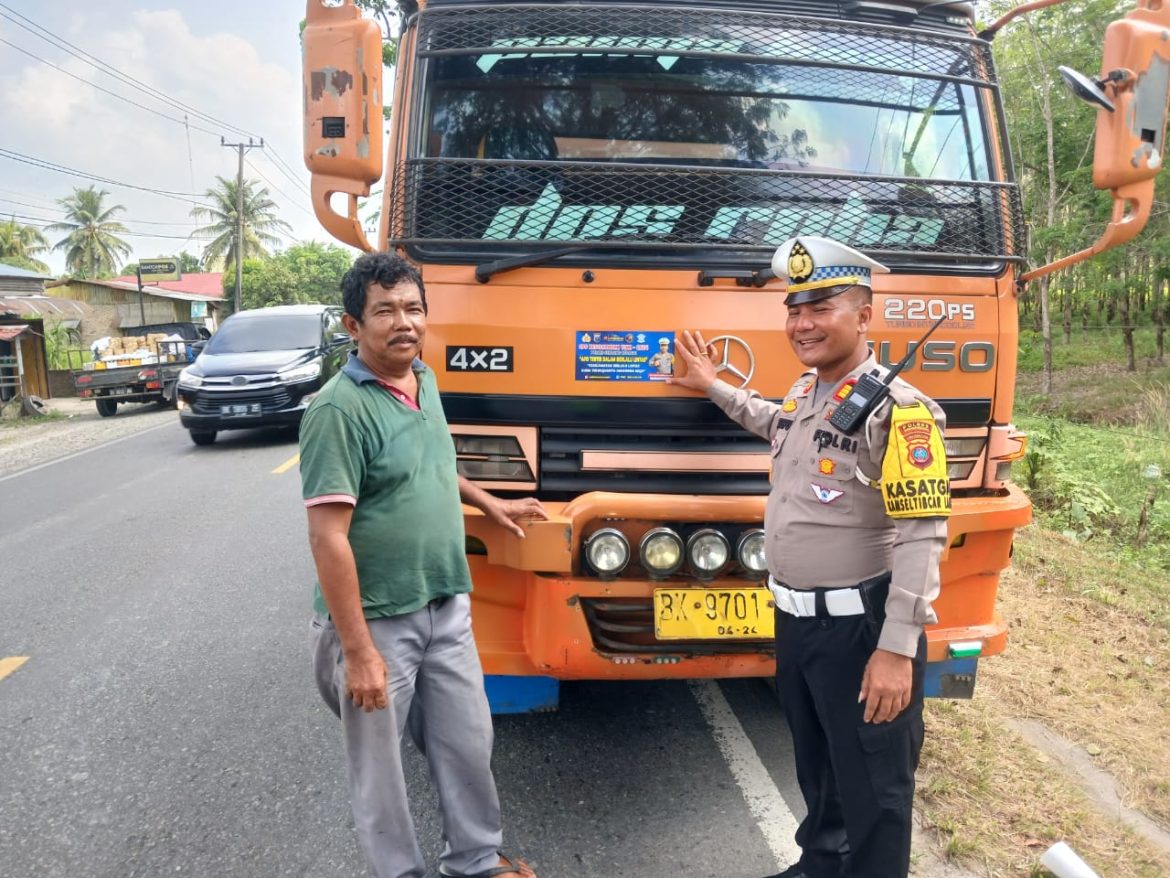 Hari Terakhir Ops Keselamatan Toba 2024, Polres Sergai Patroli Daerah Rawan Pelanggaran Lalulintas