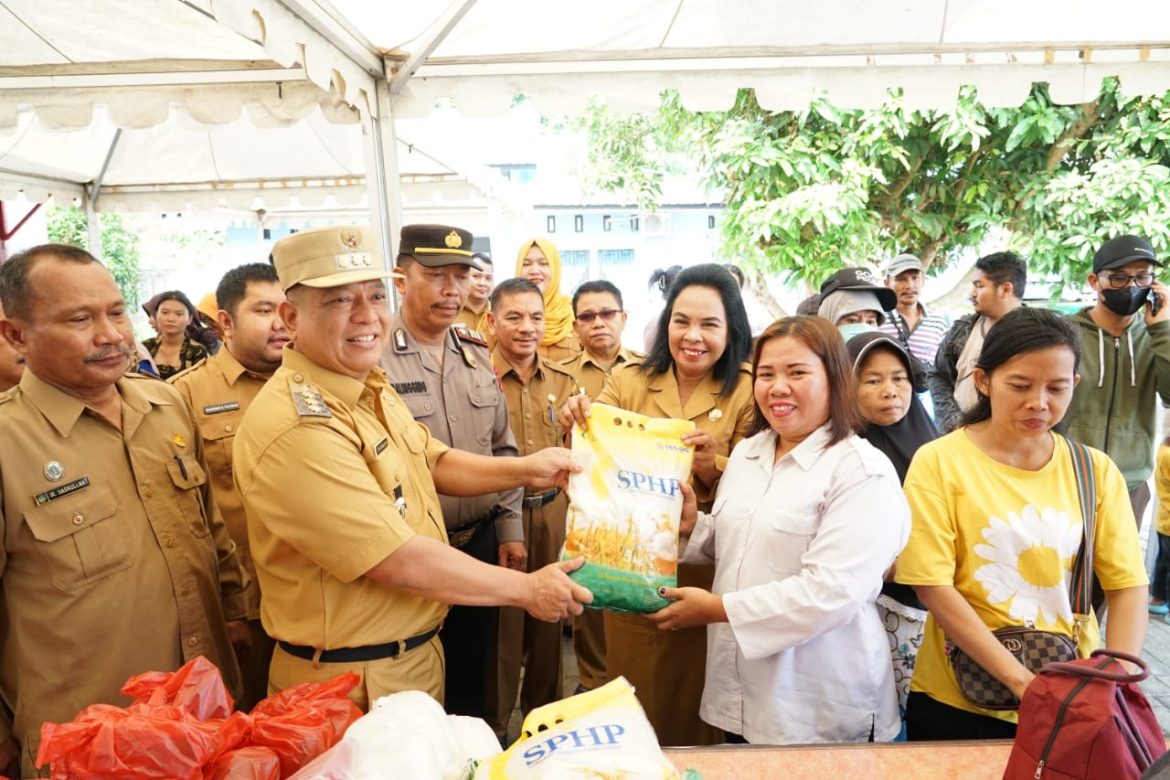 Usai Ikuti Rakor Dan Apel HBKN Jelang Idul Fitri 1445 H, Pj.Walikota Tebingtinggi Tinjau GPM