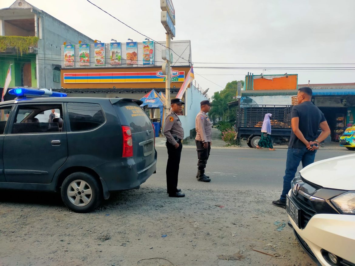 Polsek Indrapura Patroli KRYD Antisipasi Gangguan Kamtibmas Di Ramadhan 1445 H