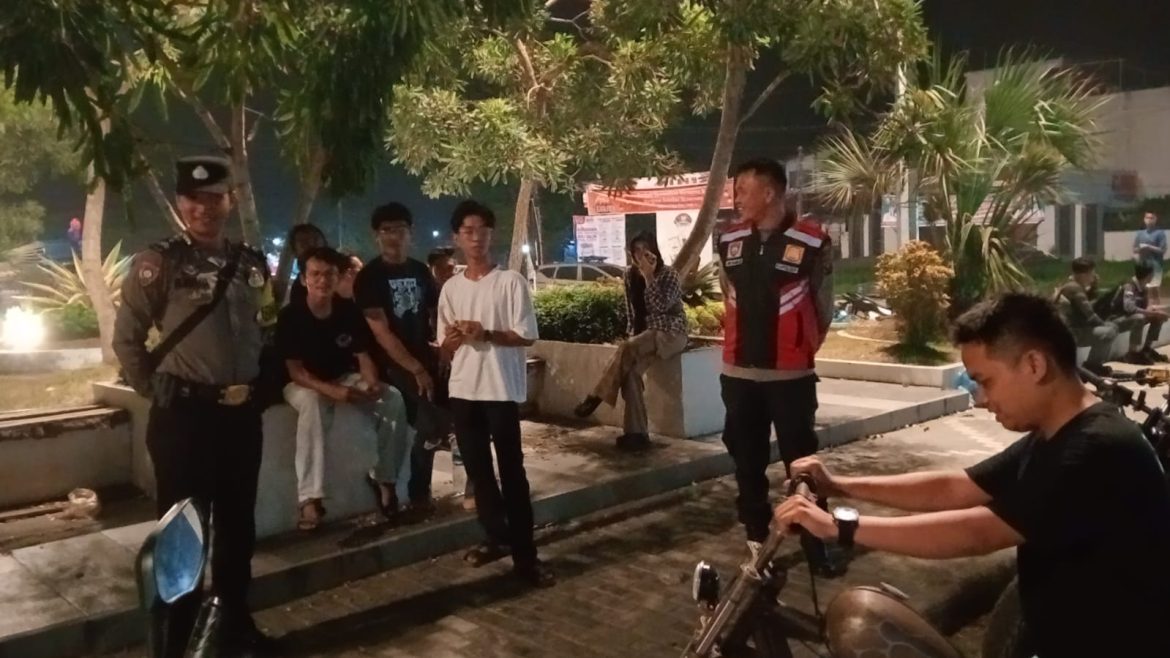 Ciptakan Jalur Mudik Aman, Polsek Indrapura Patroli Gabungan Skala Besar