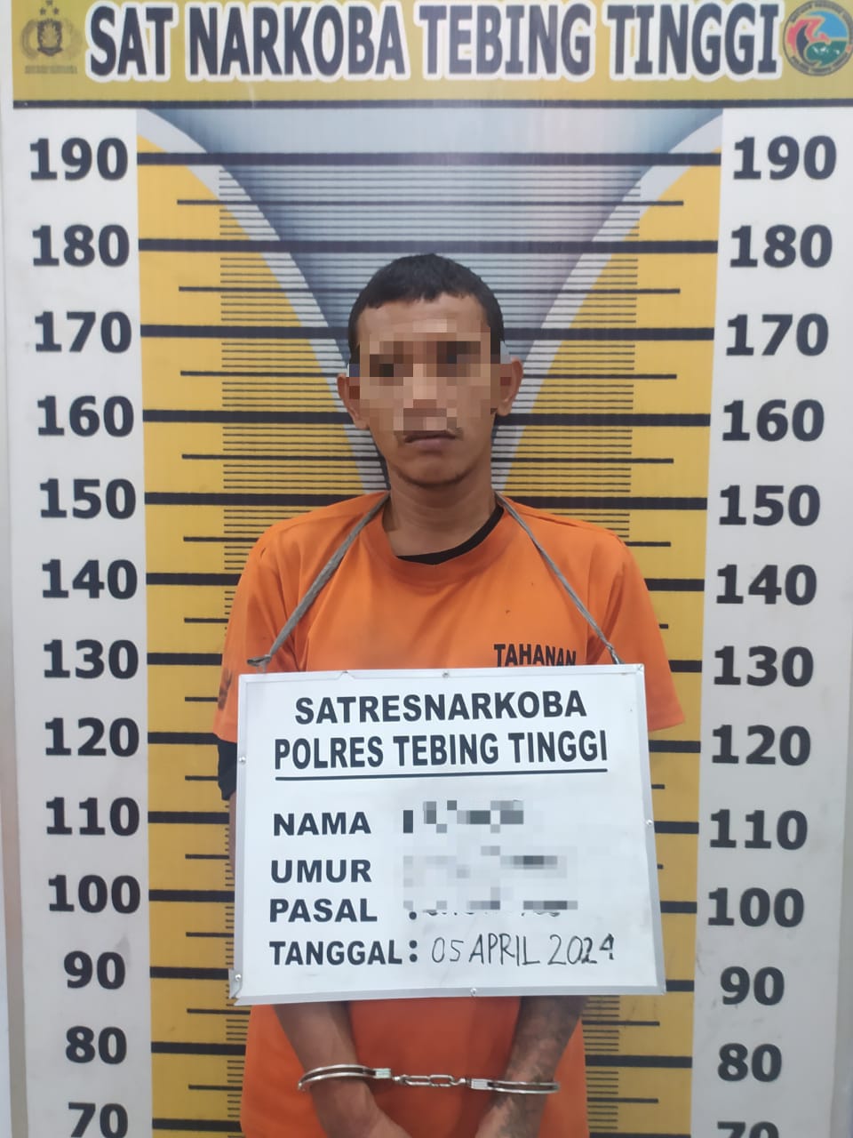 Satnarkoba Polres Tebing Tinggi Tangkap Pemain Sabu Asal Kota Medan