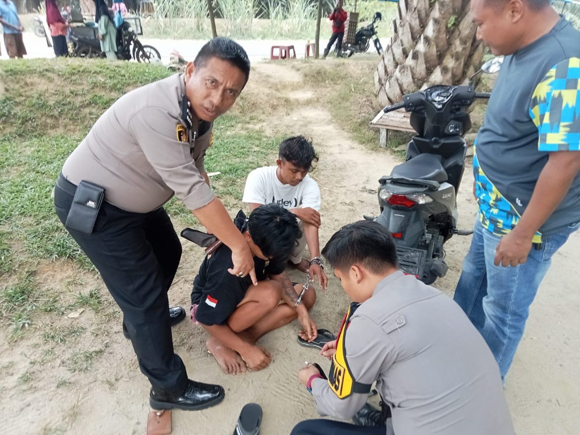 Niat Jual Sabu, Dua Pemuda Diringkus Petugas Pos Yan II Pintu Tol Lima Puluh