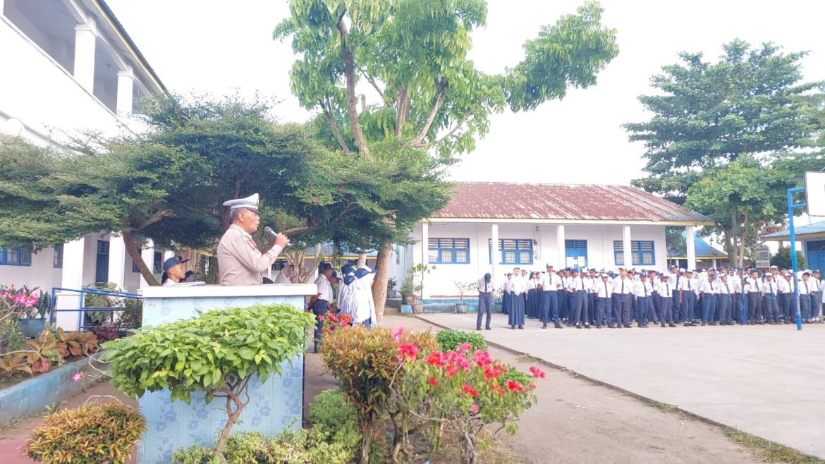 Police Goes To School Sat Lantas Polres Batu Bara Sosialisasi Tertib Berlalu Lintas