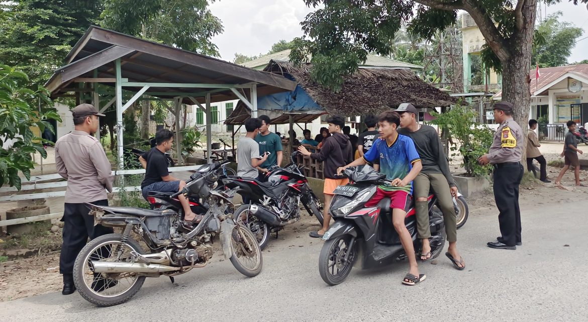 Pendekatan Sosiologis Peduli Pelajar Guna Pastikan Keamanan Kondusif, Polsek Kotarih Edukasi Pelajar