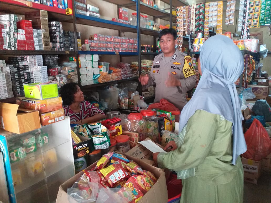 Polsek Medang Deras Imbau Warga Melalui Cooling System