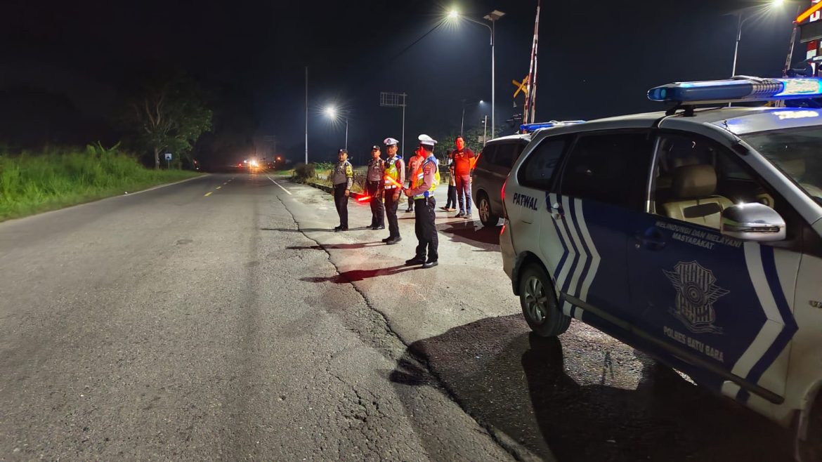 Polsek Indrapura Laksanakan Patroli Antisipasi Kejahatan Dan Balap Liar