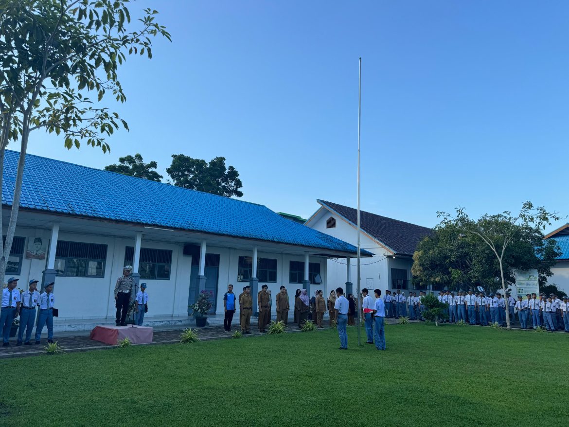 Police Goes To School, Kasat Lantas Batu Bara AKP Hotlan W. Siahaan, S.H Sosialisasi Terbib Berlalulintas