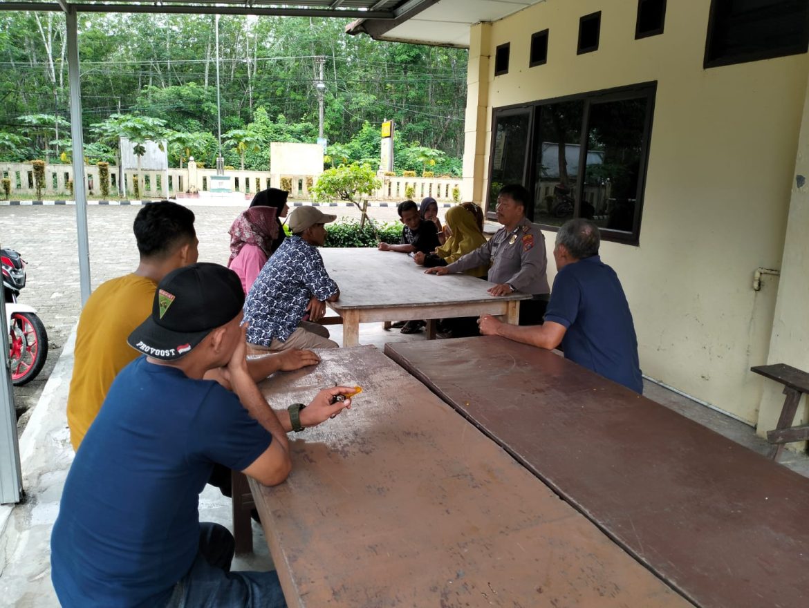 Perebutkan Hak Asuh Anak, Polsek Padang Hilir Mediasi Pasutri