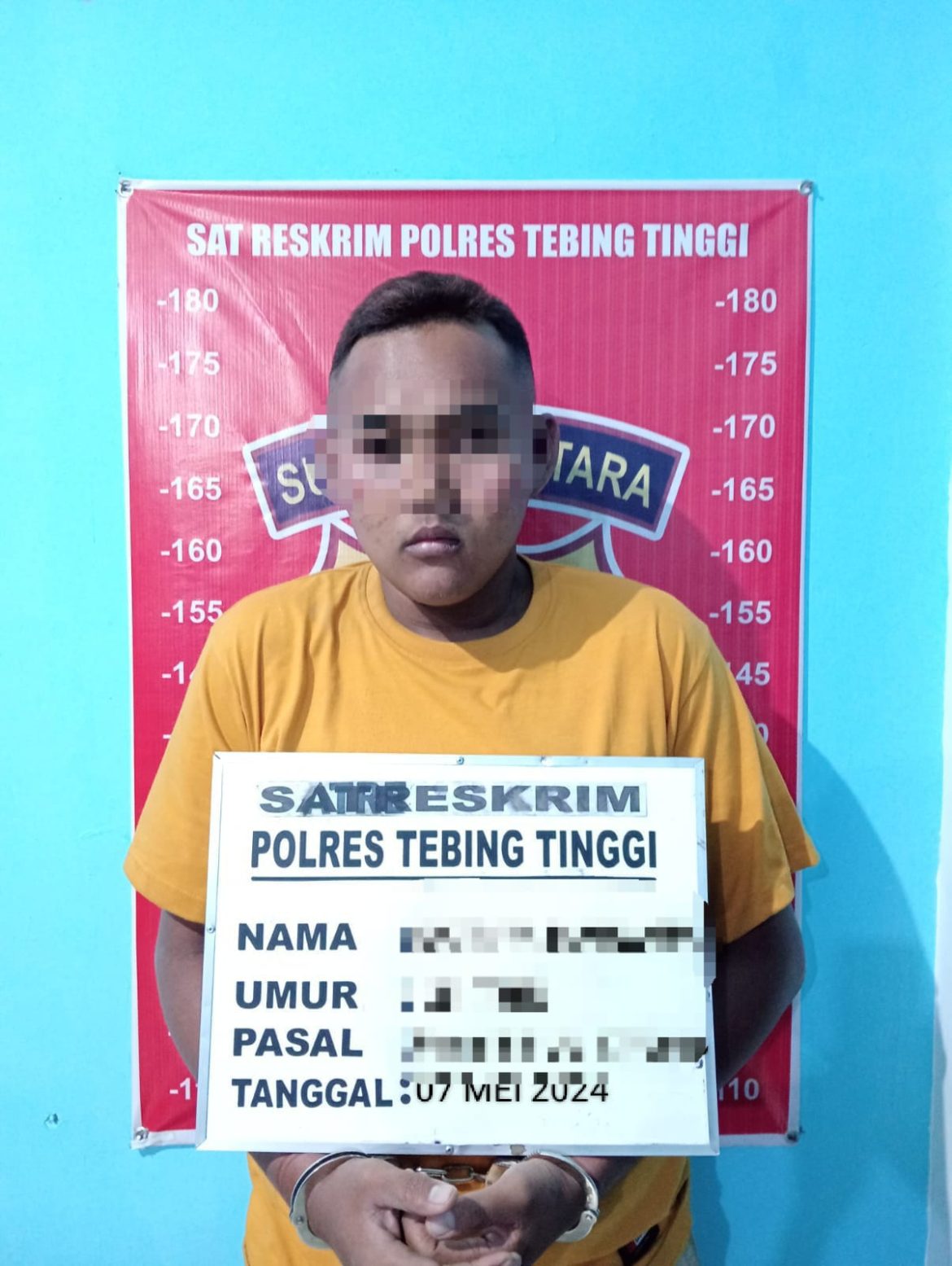 Cabuli Anak Dibawah Umur, ‘Boboho’ Ditangkap Sat Reskrim Polres Tebing Tinggi Dari Kontrakan