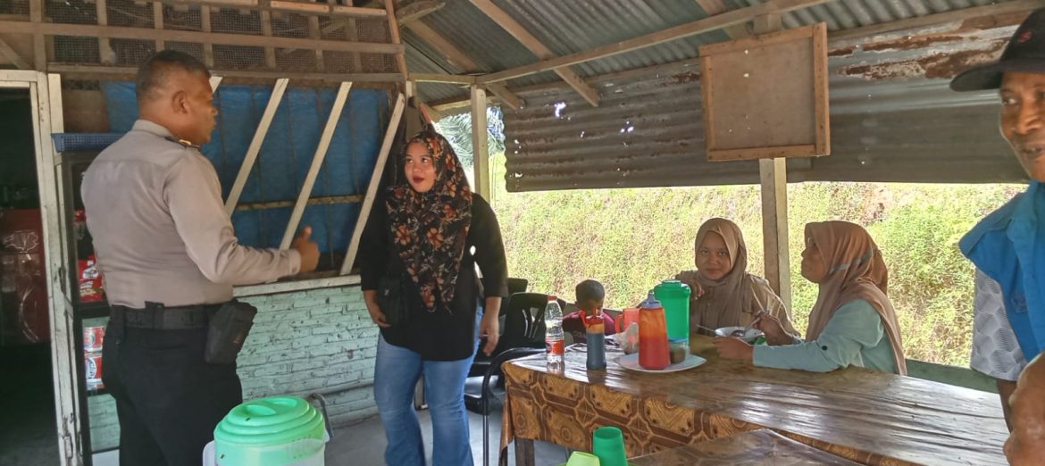 Sat Samapta Polres Batu Bara Jumat Curhat Bersama Masyarakat