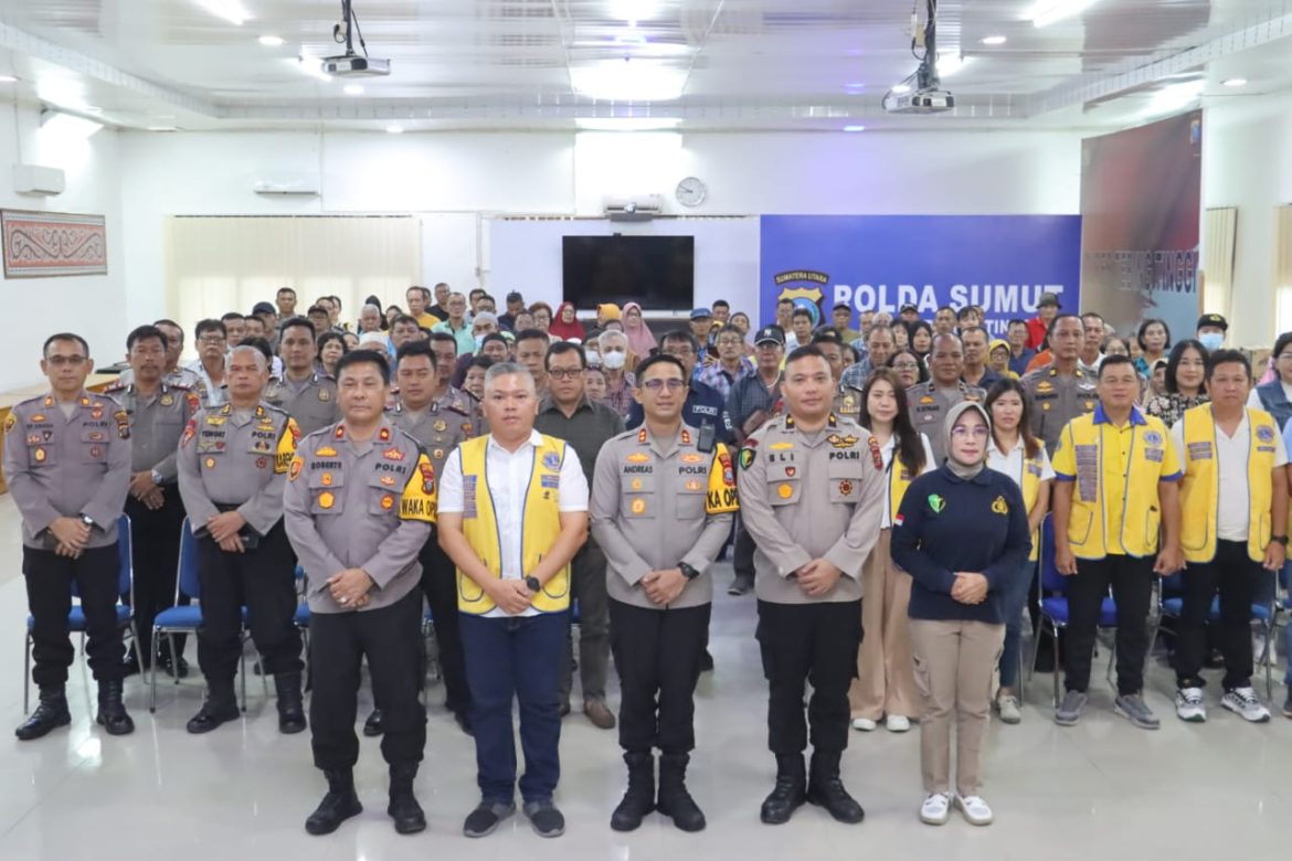 Polres Tebing Tinggi Gandeng Lion Club Tebing Tinggi Royal Dan RS Bhayangkara Adakan Bakti Sosial