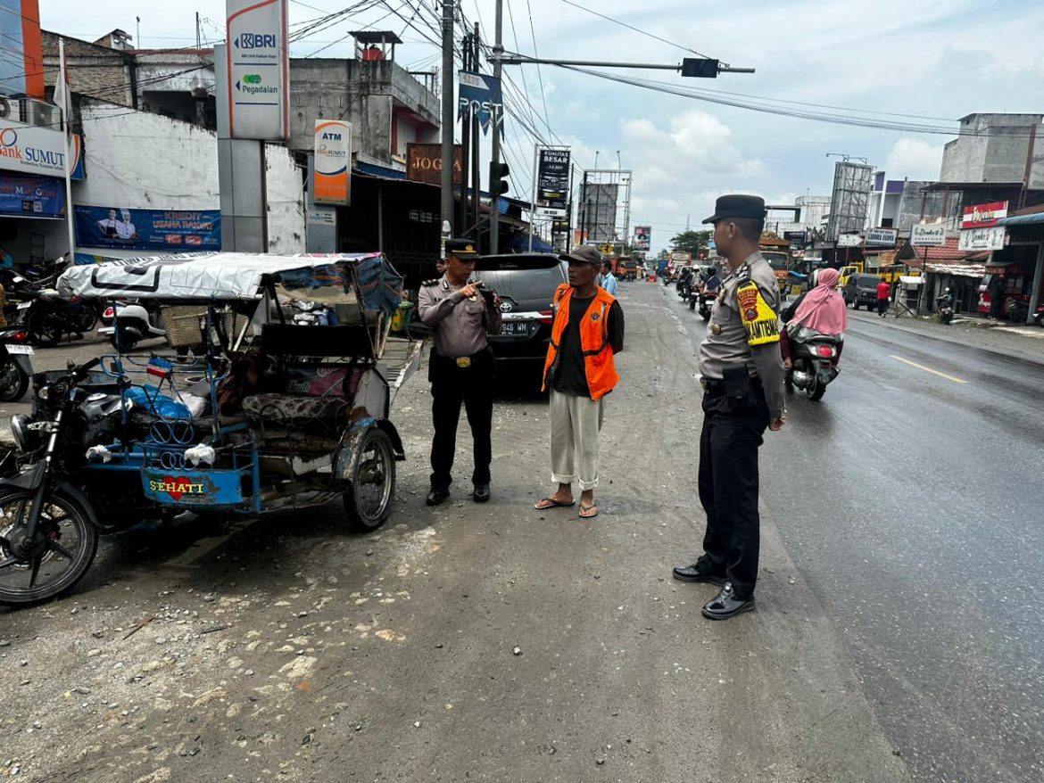 Patroli Polsek Indrapura Antisipasi Gangguan Kamtibmas