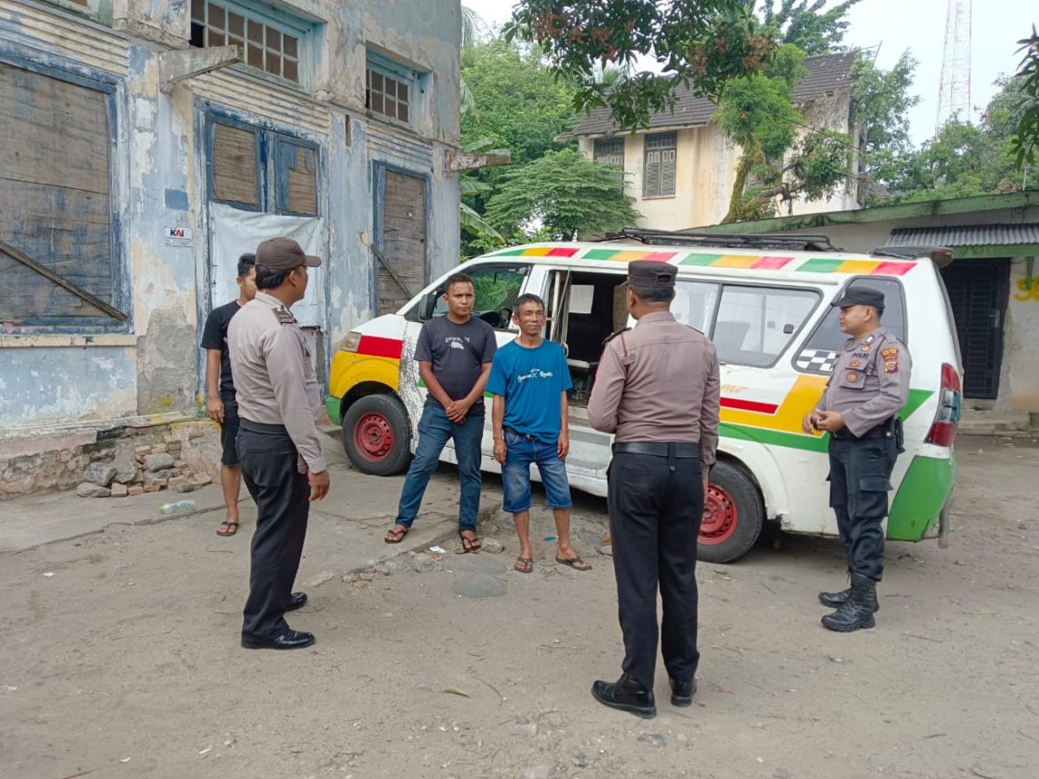 Kasat Binmas Polres Tebing Tinggi Himbau Sopir Dan Penumpang Bis Antar Kota