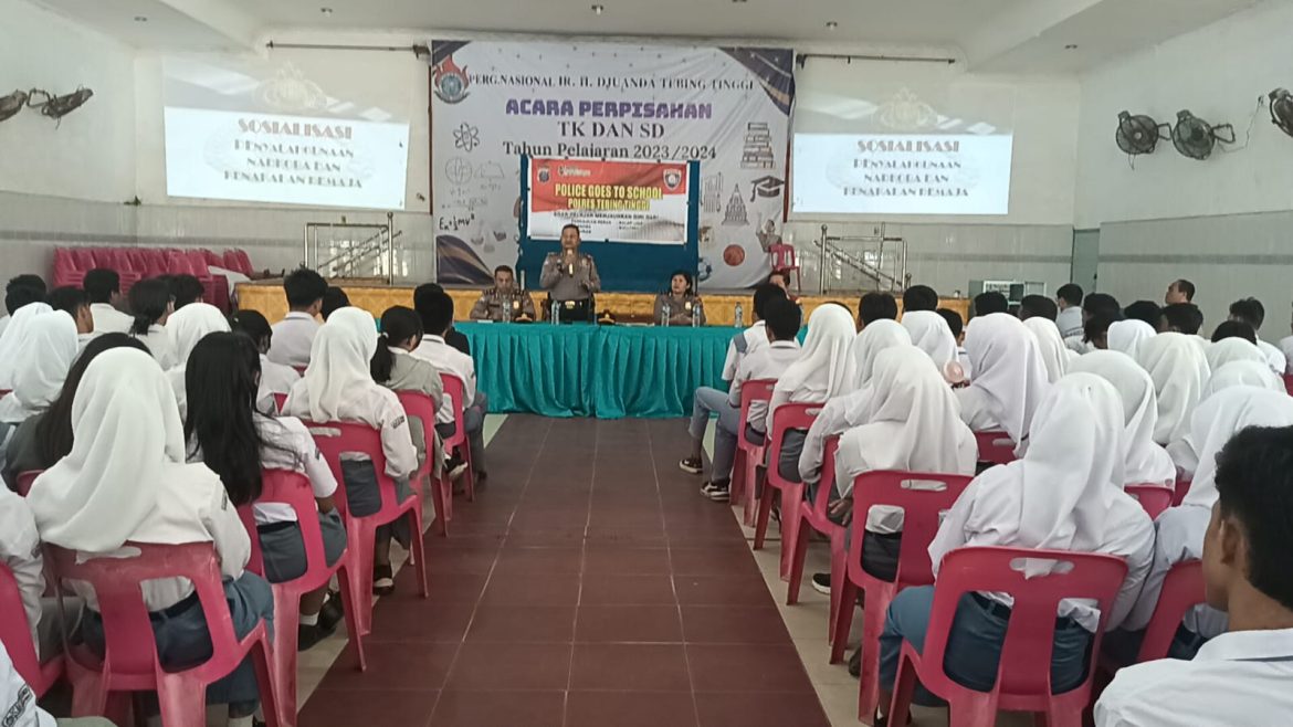 Police Goes To School, Polres Tebing Tinggi Edukasi Pelajar SMA Ir. H. Juanda