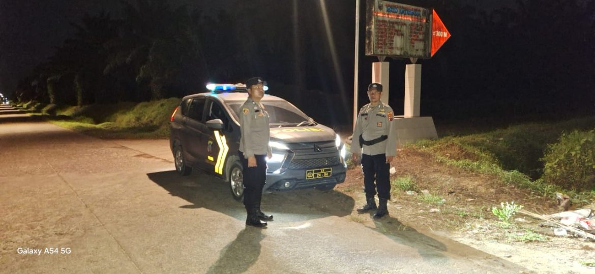 Cipta Kamtibmas, Polsek Lima Puluh Patroli Mobile Dilokasi Rawan Kejahatan