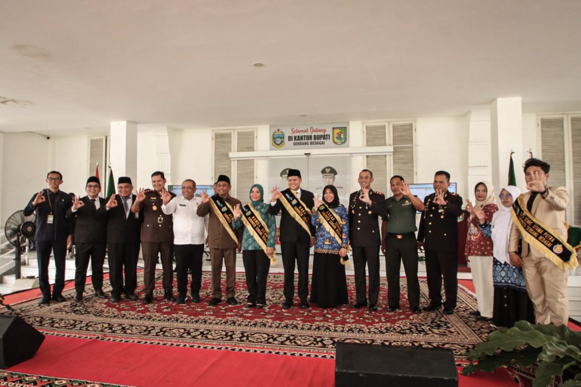 Kapolres Sergai Hadiri Rembuk Stunting Dan Penobatan GENRE Kabupaten Serdang Bedagai 2024